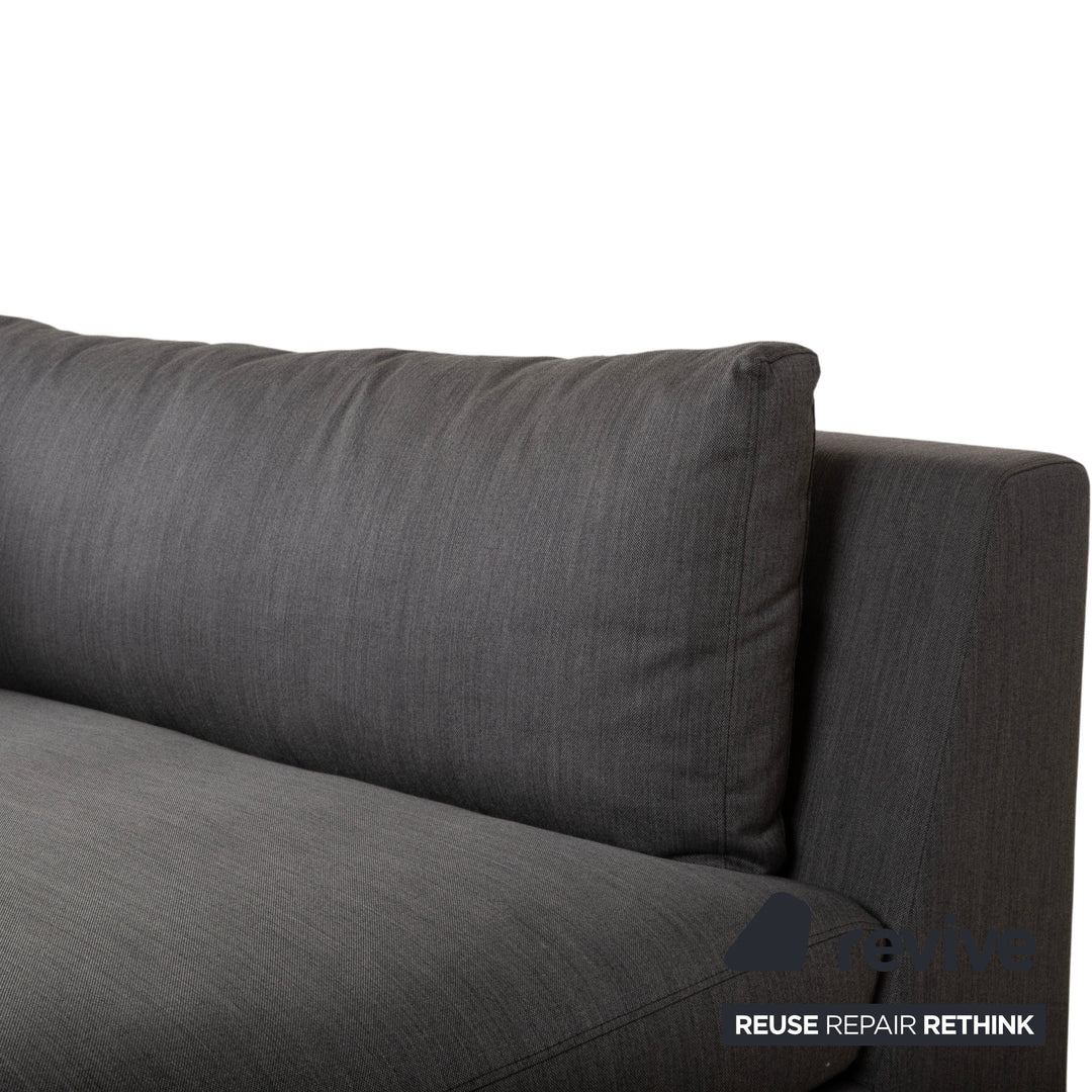 Ligne Roset EXCLUSIF Stoff Liege Daybed Grau Anthrazit
