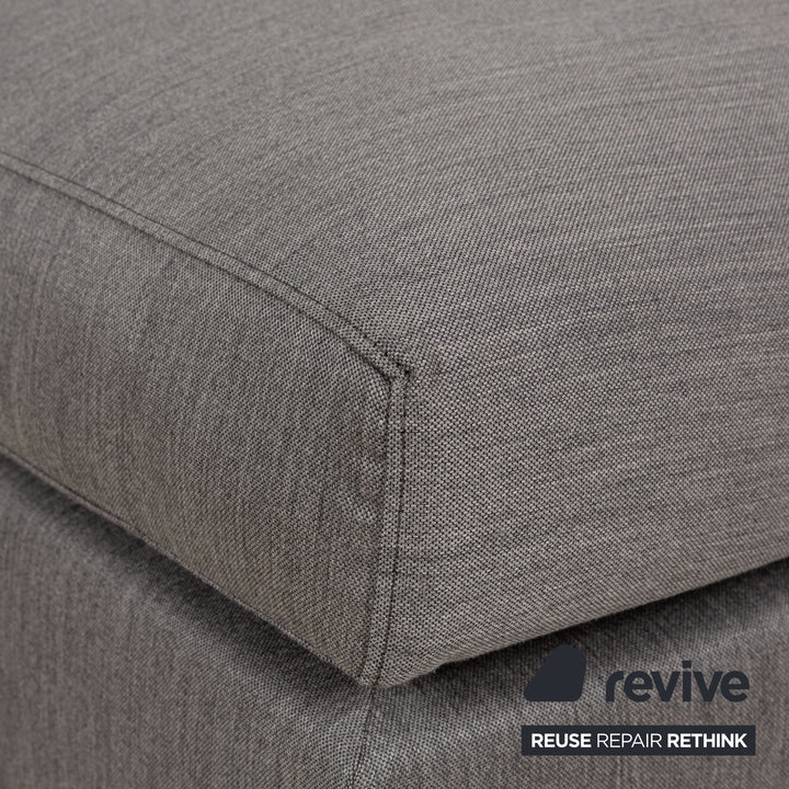 ligne roset EXCLUSIF méridienne transat en tissu gris