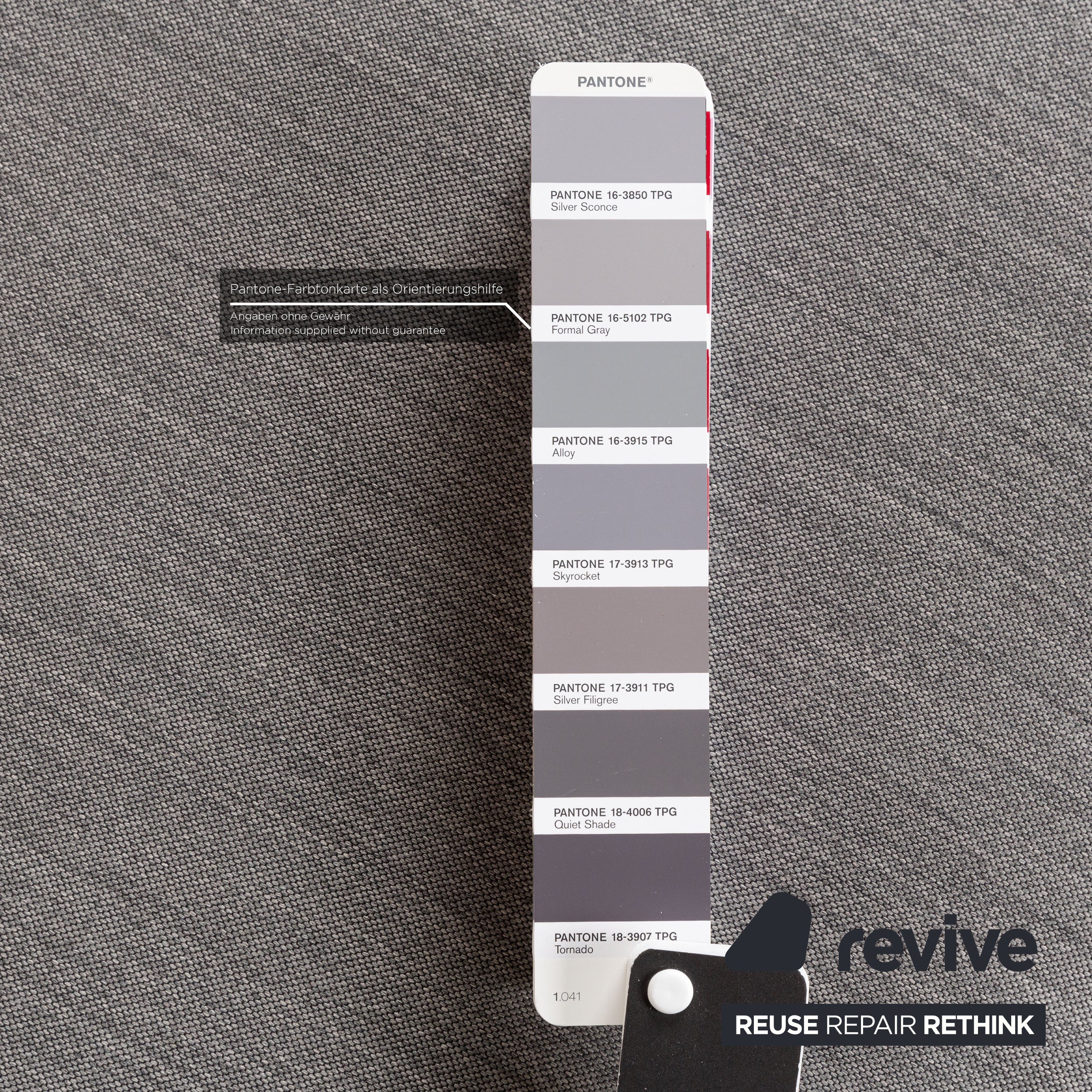 ligne roset EXCLUSIF méridienne transat en tissu gris