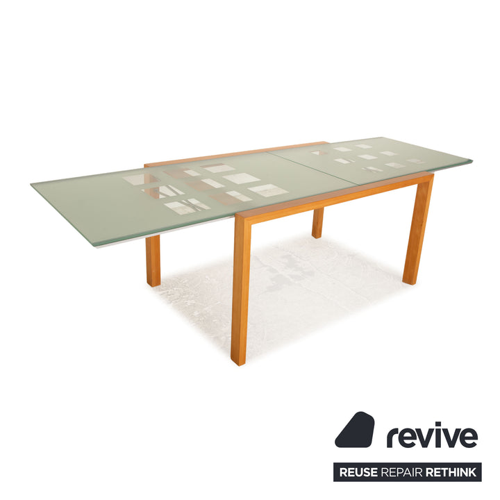 ligne roset Extensia wooden dining table brown extendable function 140/260cm x 75 x 95