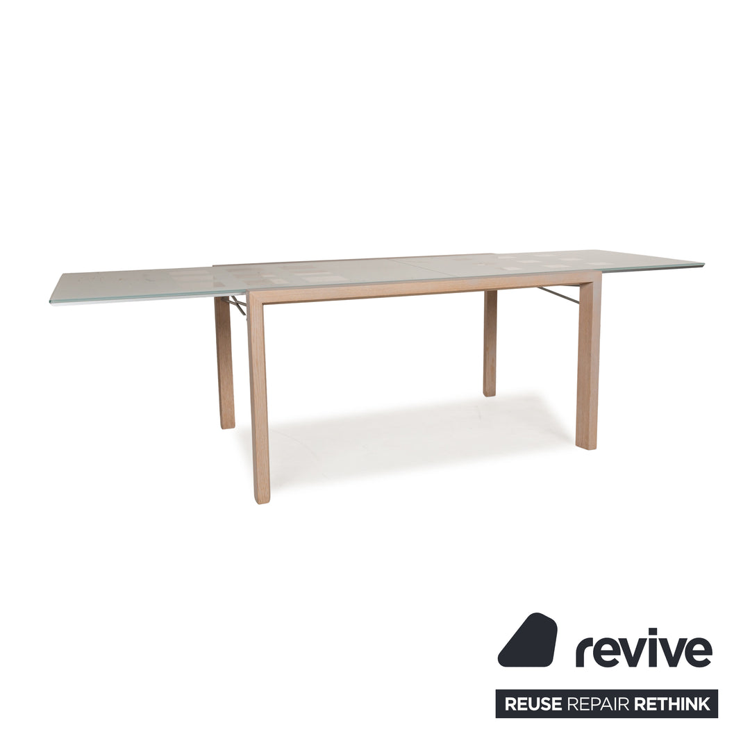 ligne roset Extensia wooden dining table brown extendable dining table