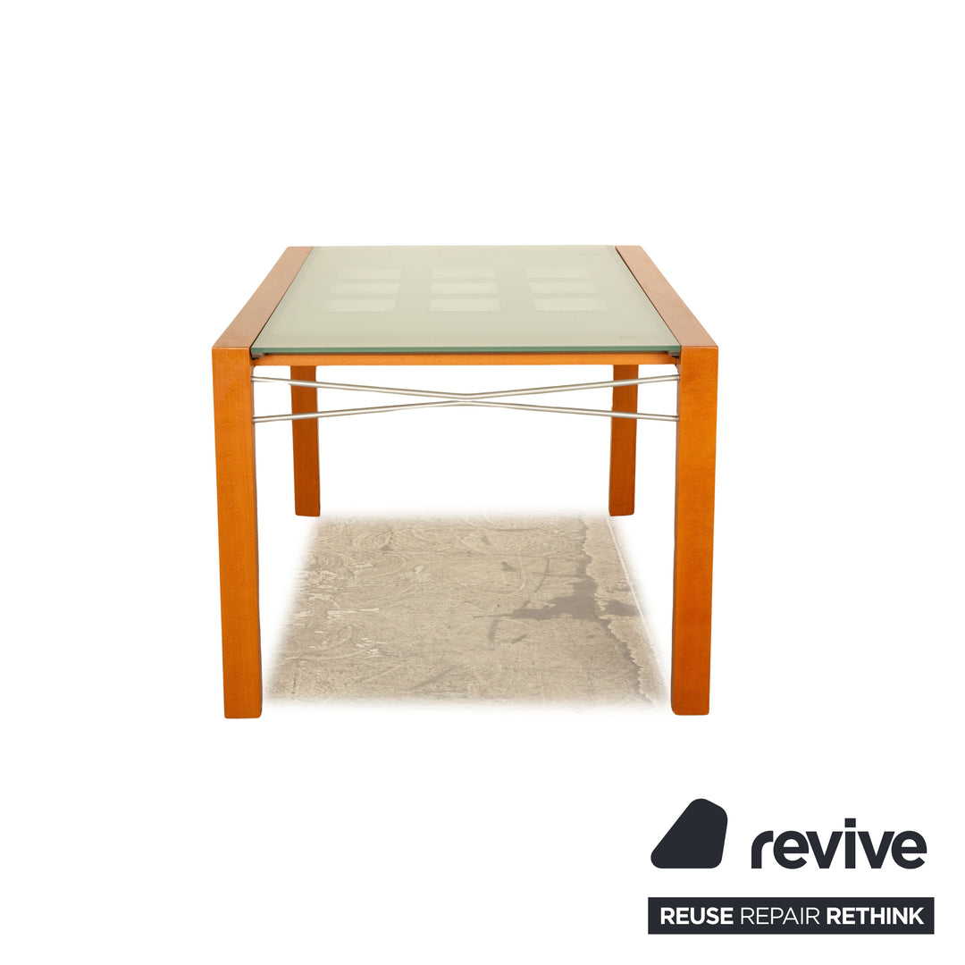 ligne roset Extensia wood table brown pull-out function 140/260 x 75 x 94