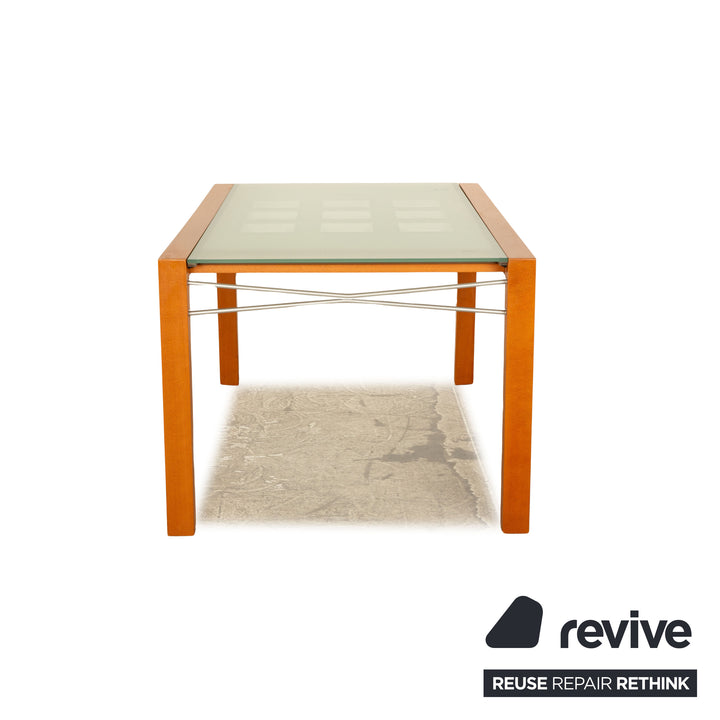 ligne roset Extensia wood table brown pull-out function 140/260 x 75 x 94