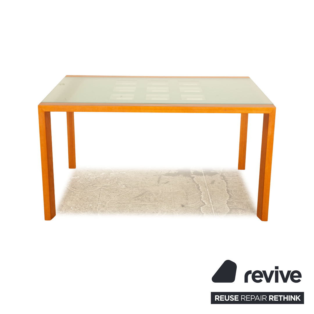 ligne roset Extensia wood table brown pull-out function 140/260 x 75 x 94