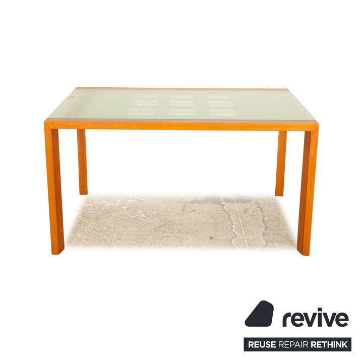 ligne roset Extensia wood table brown pull-out function 140/260 x 75 x 94