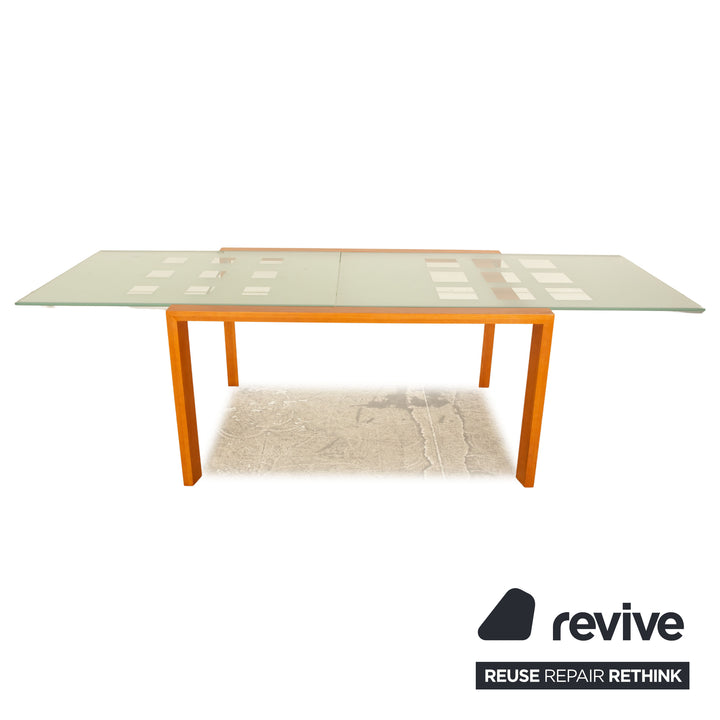 ligne roset Extensia wood table brown pull-out function 140/260 x 75 x 94