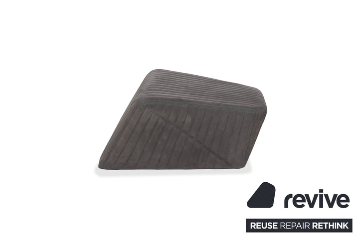 ligne roset Facett Stoff 2x Sessel Hocker Grau