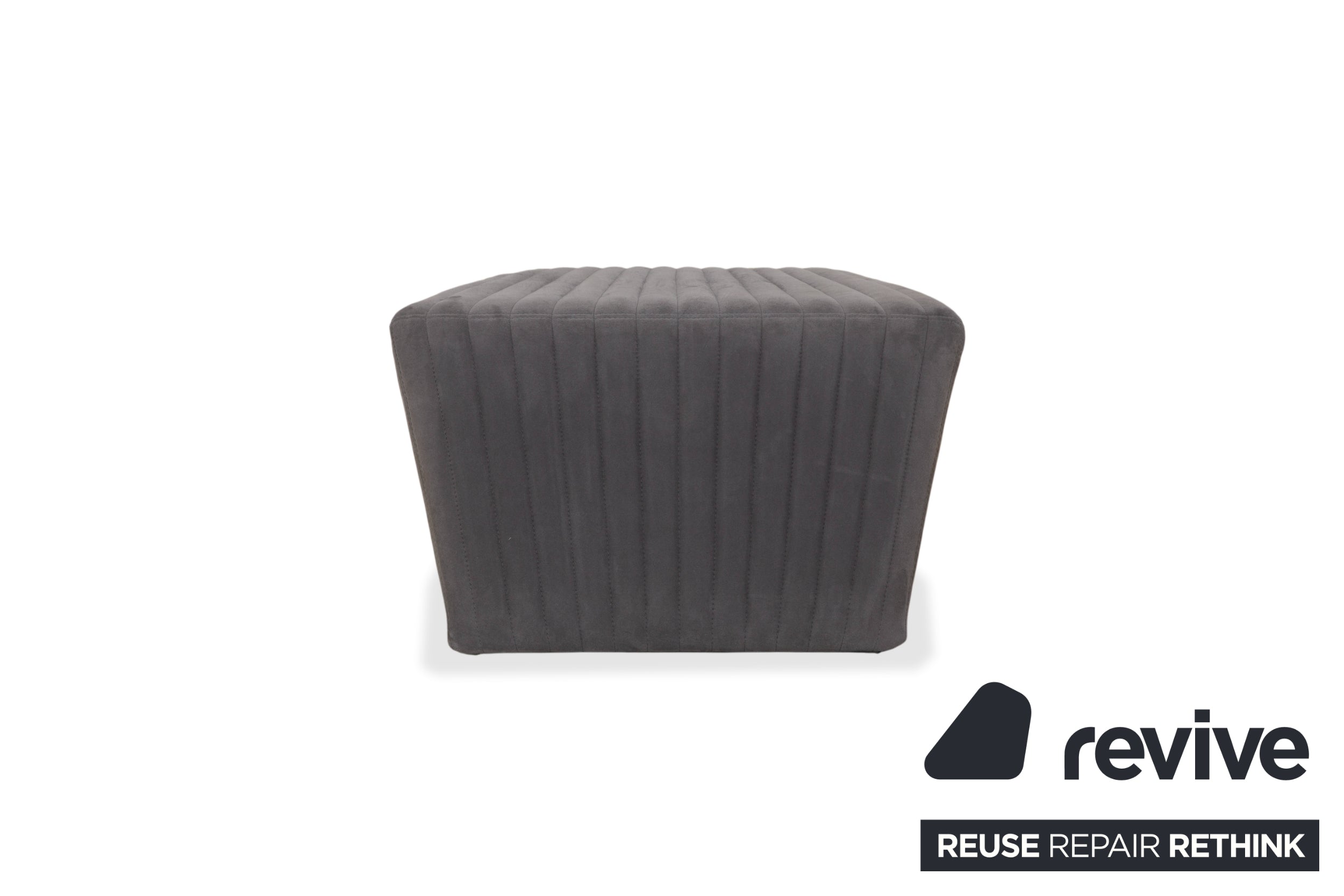 ligne roset Facett Stoff 2x Sessel Hocker Grau
