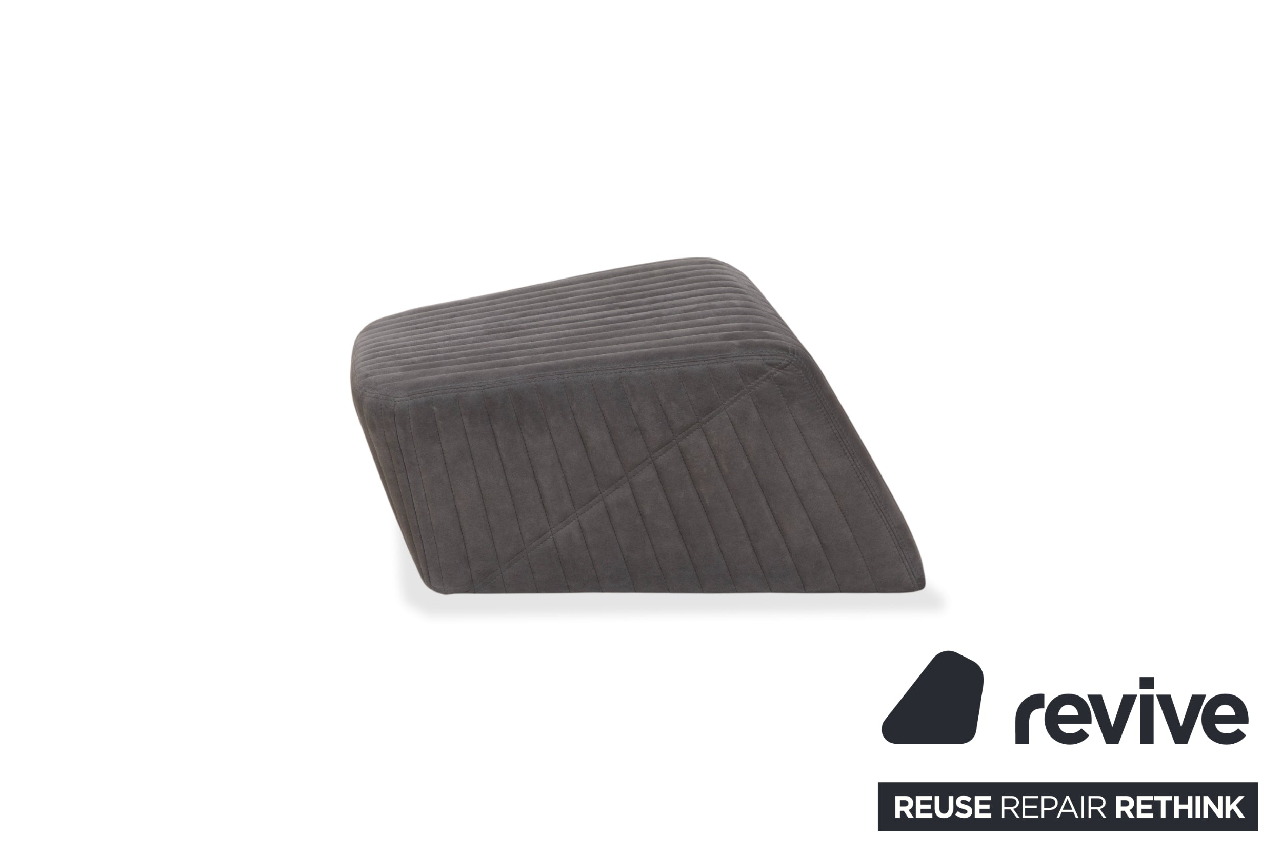 ligne roset Facett Stoff 2x Sessel Hocker Grau