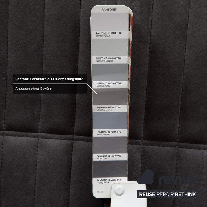 ligne roset Facett Stoff Sessel Grau