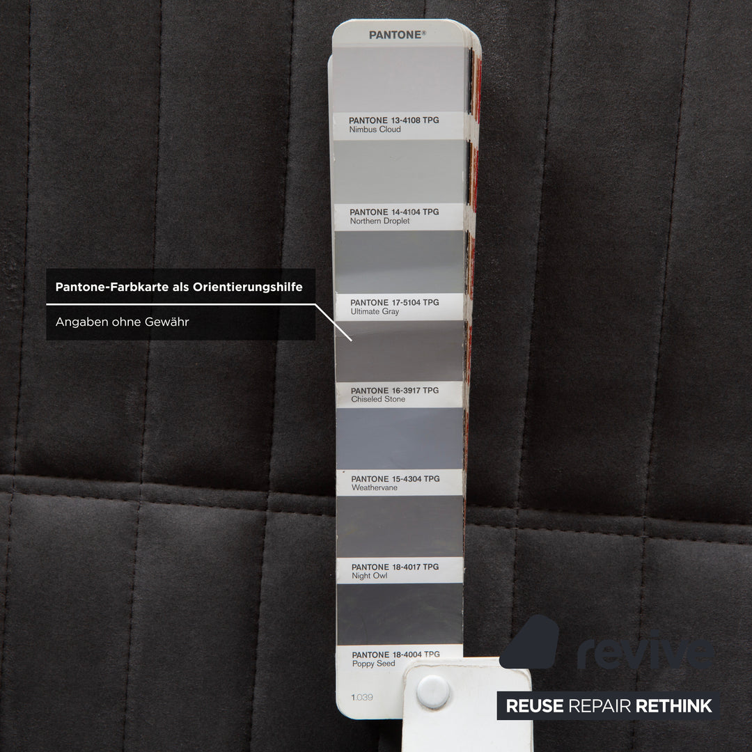 ligne roset Facett Stoff Sessel Grau