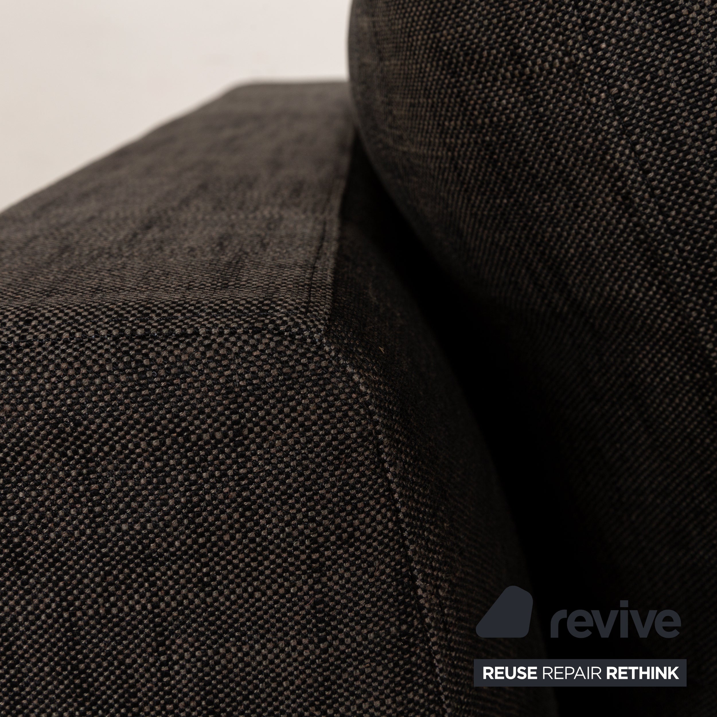 ligne roset Transat en tissu Feng gris