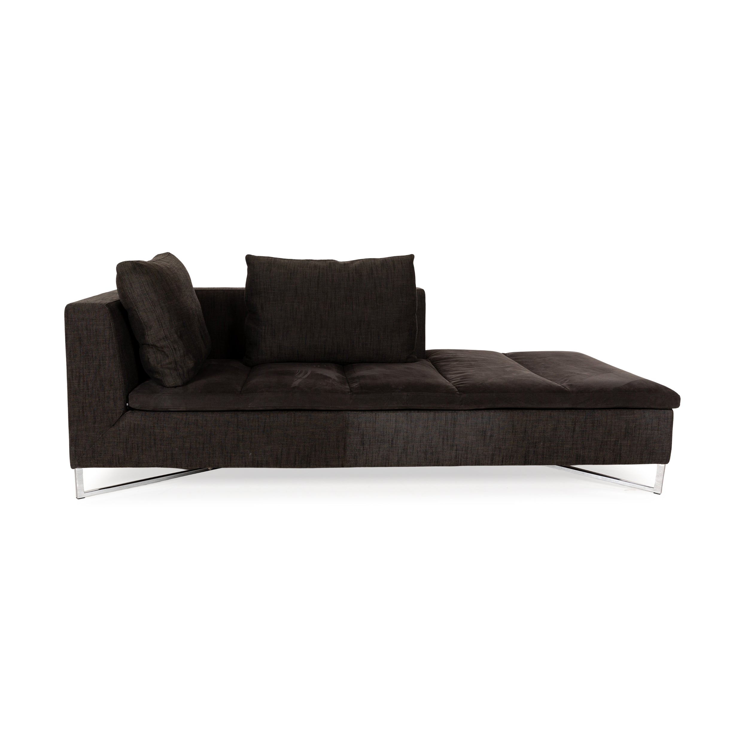 ligne roset Transat en tissu Feng gris
