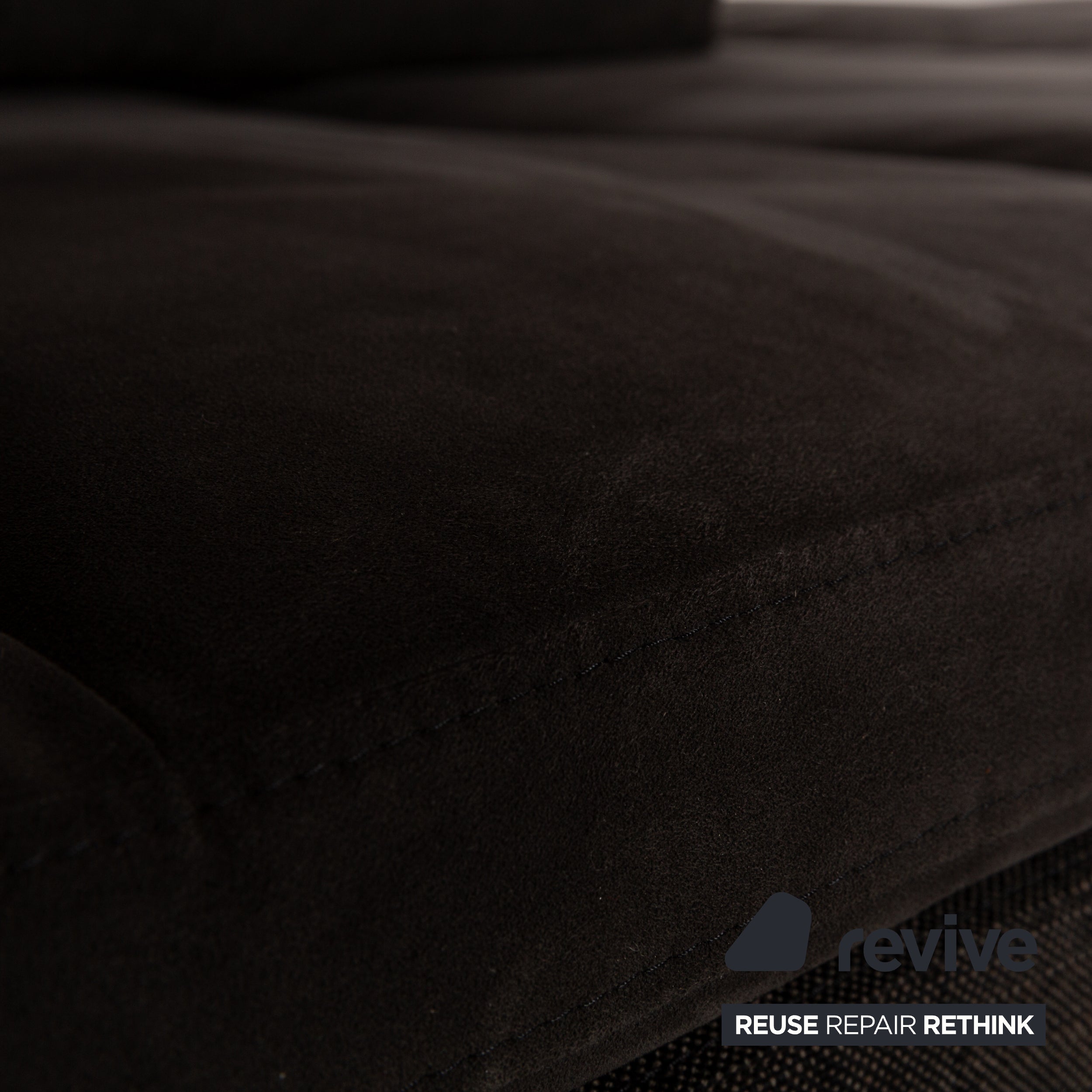 ligne roset Transat en tissu Feng gris