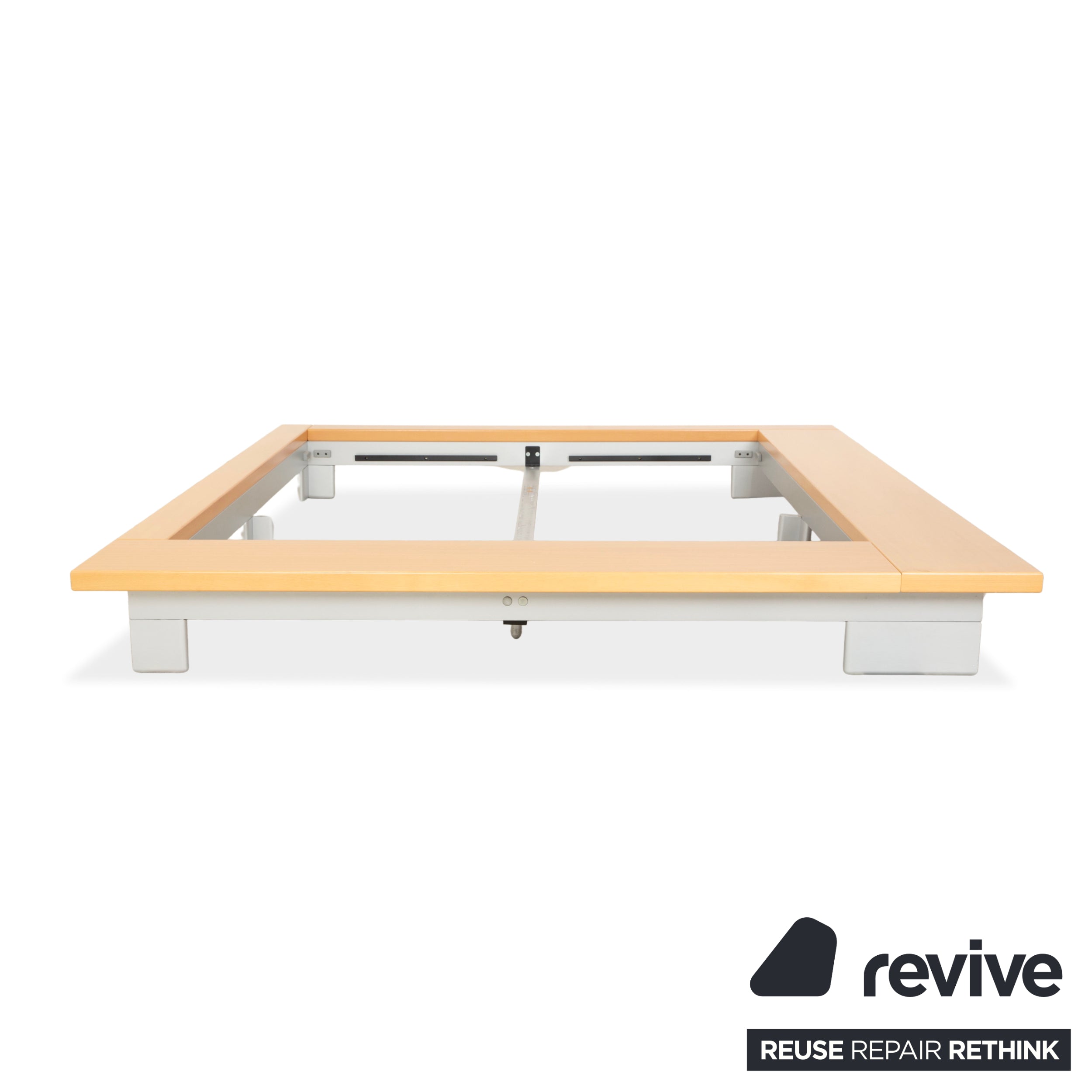 Ligne Roset Holz Bett Doppelbett Braun 200x180 cm