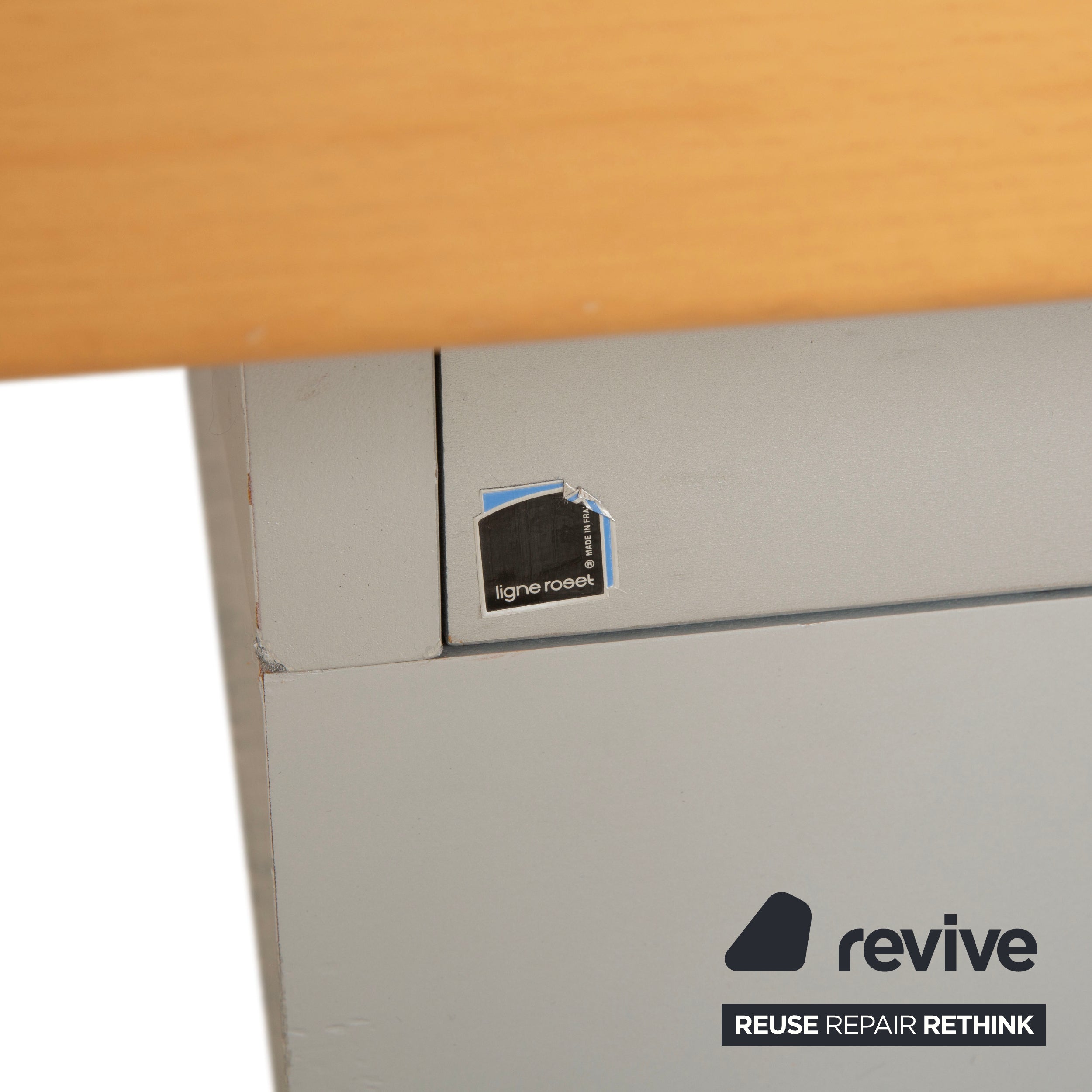 Ligne Roset Holz Bett Doppelbett Braun 200x180 cm