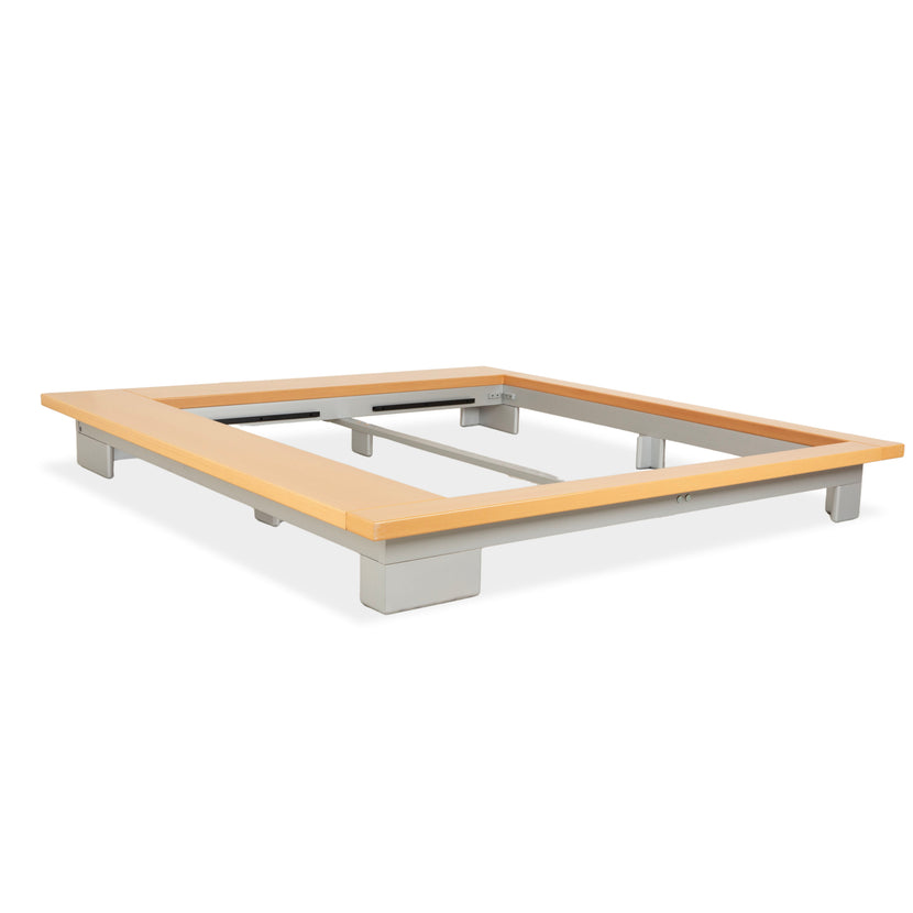 Ligne Roset Holz Bett Doppelbett Braun 200x180 cm