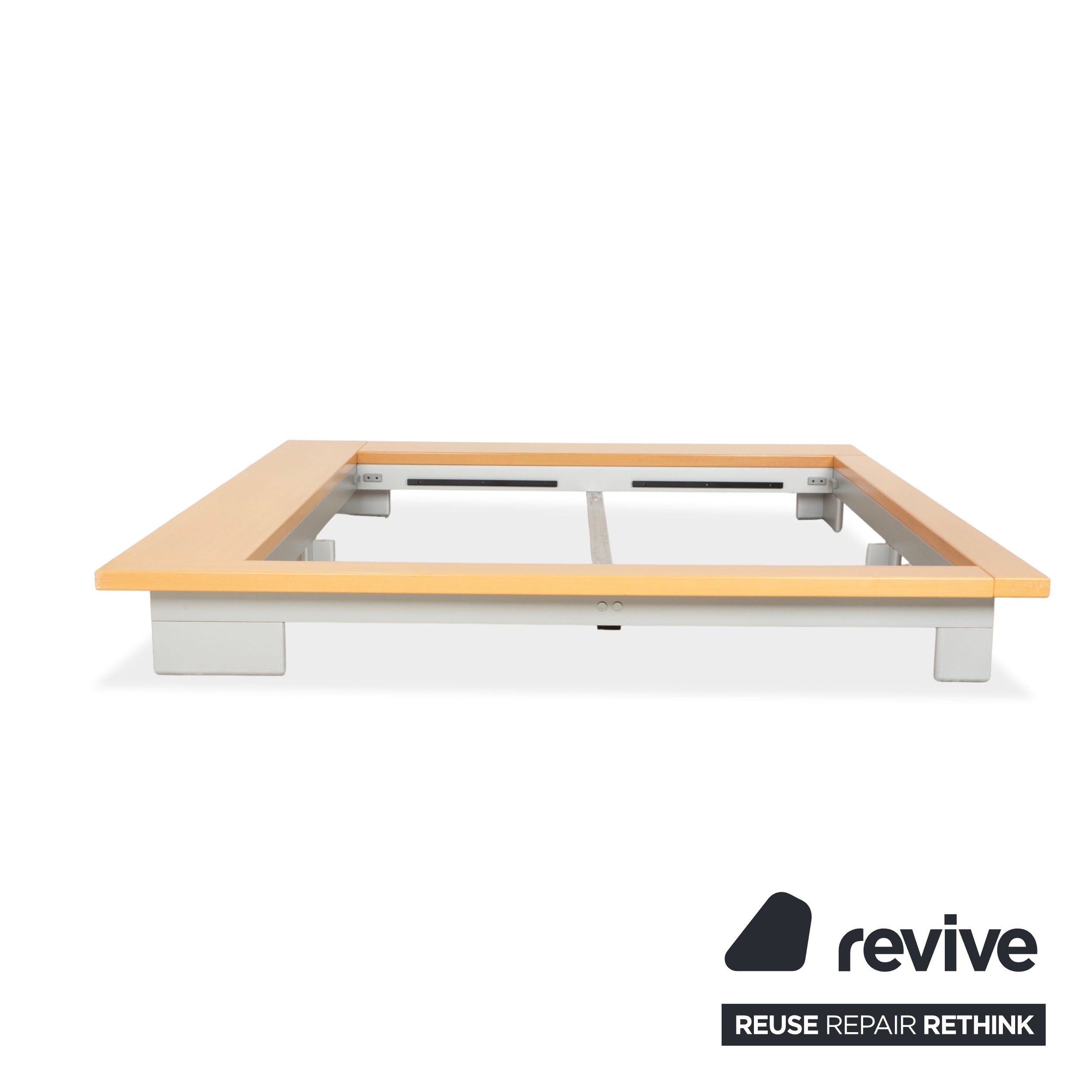 Ligne Roset Holz Bett Doppelbett Braun 200x180 cm