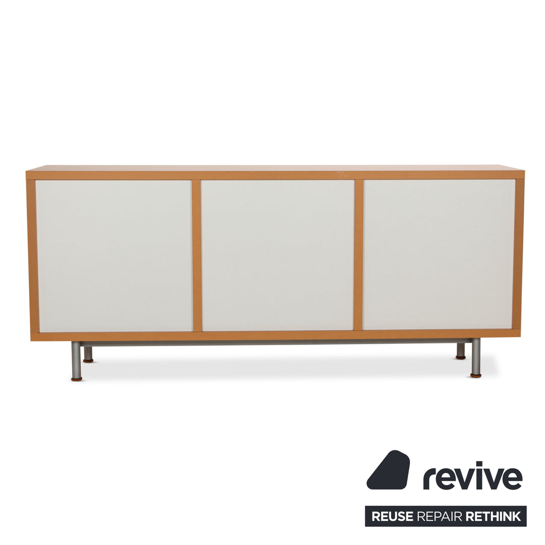 ligne roset wooden sideboard brown