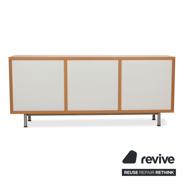 ligne roset wooden sideboard brown