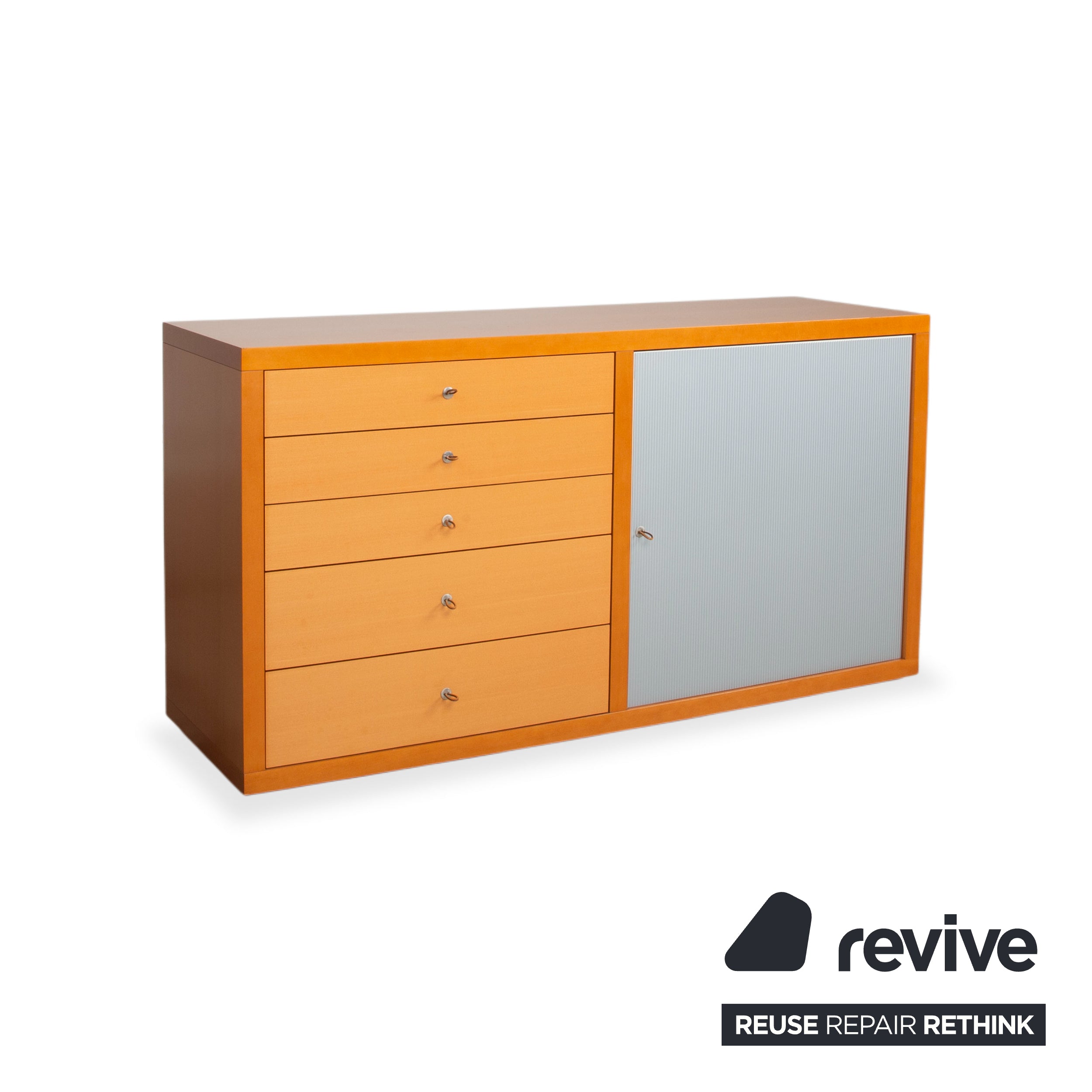 Ligne Roset Holz Sideboard Braun Birnbaum