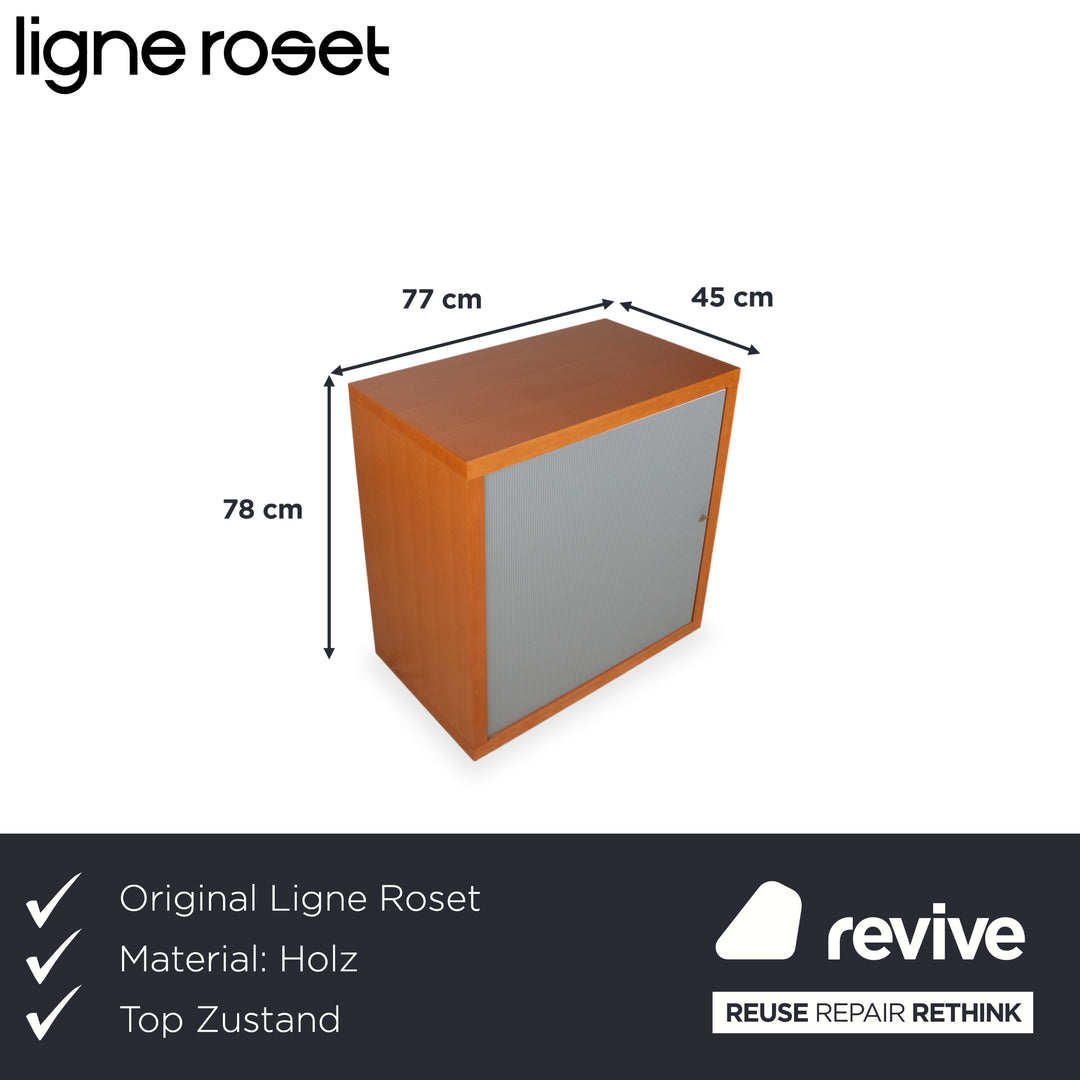 Ligne Roset Holz Sideboard Braun Birnbaum