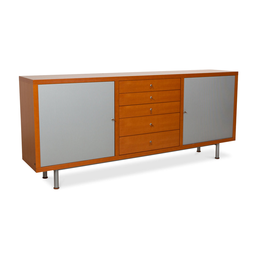 ligne roset wooden sideboard brown