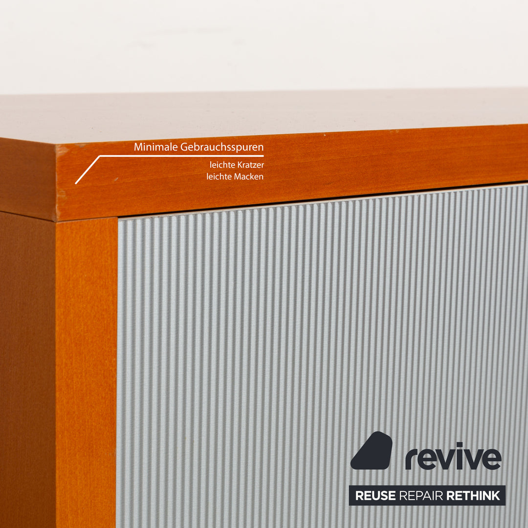 ligne roset wooden sideboard brown