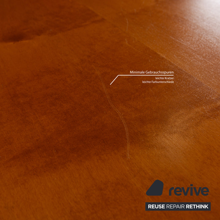 Holz Sideboard Braun Silber