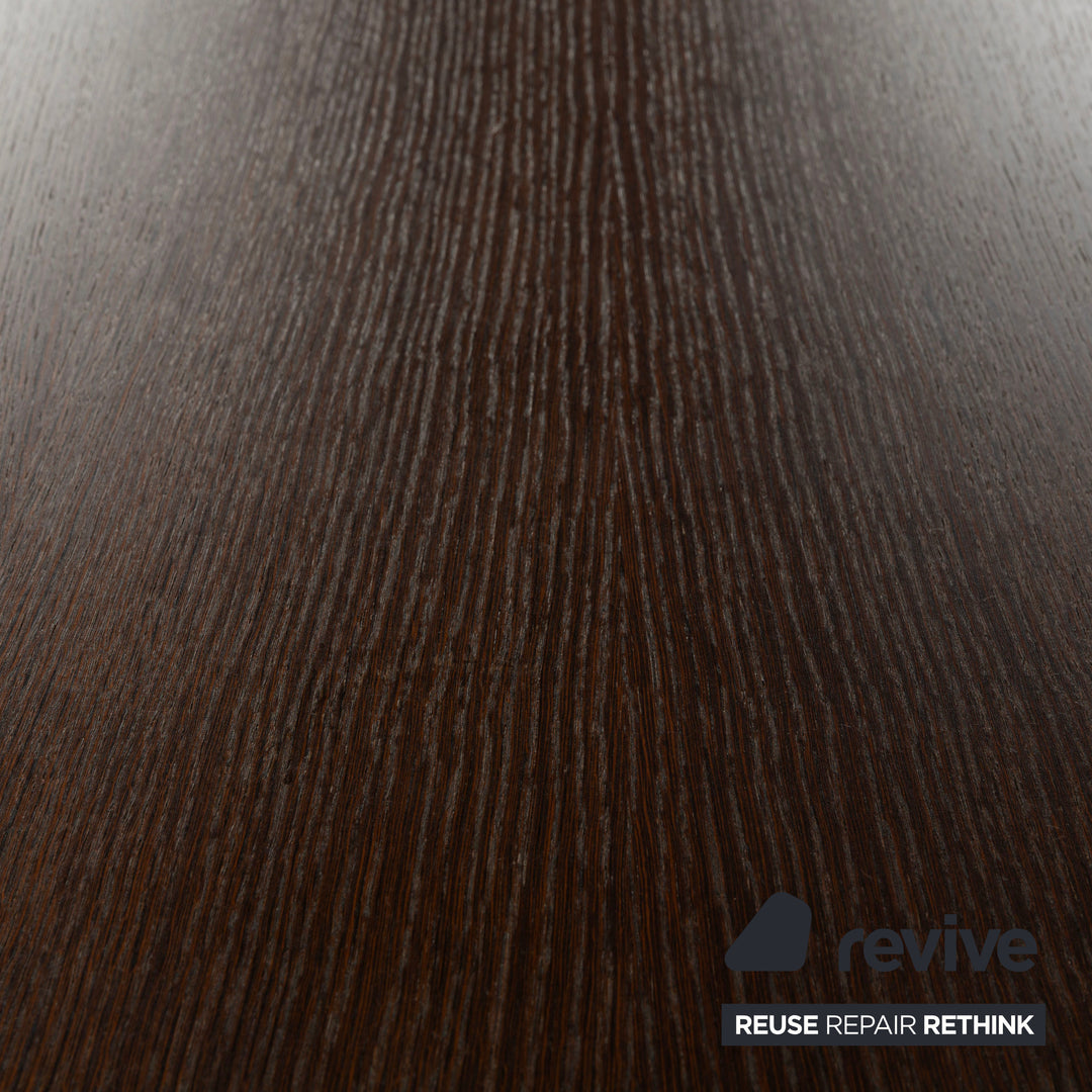 Ligne Roset Wooden Sideboard Grey Brown Lowboard