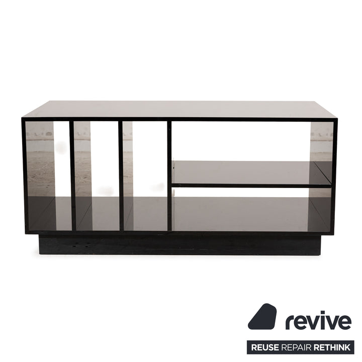 Ligne Roset Holz Sideboard Schwarz Hochglanz Lowboard