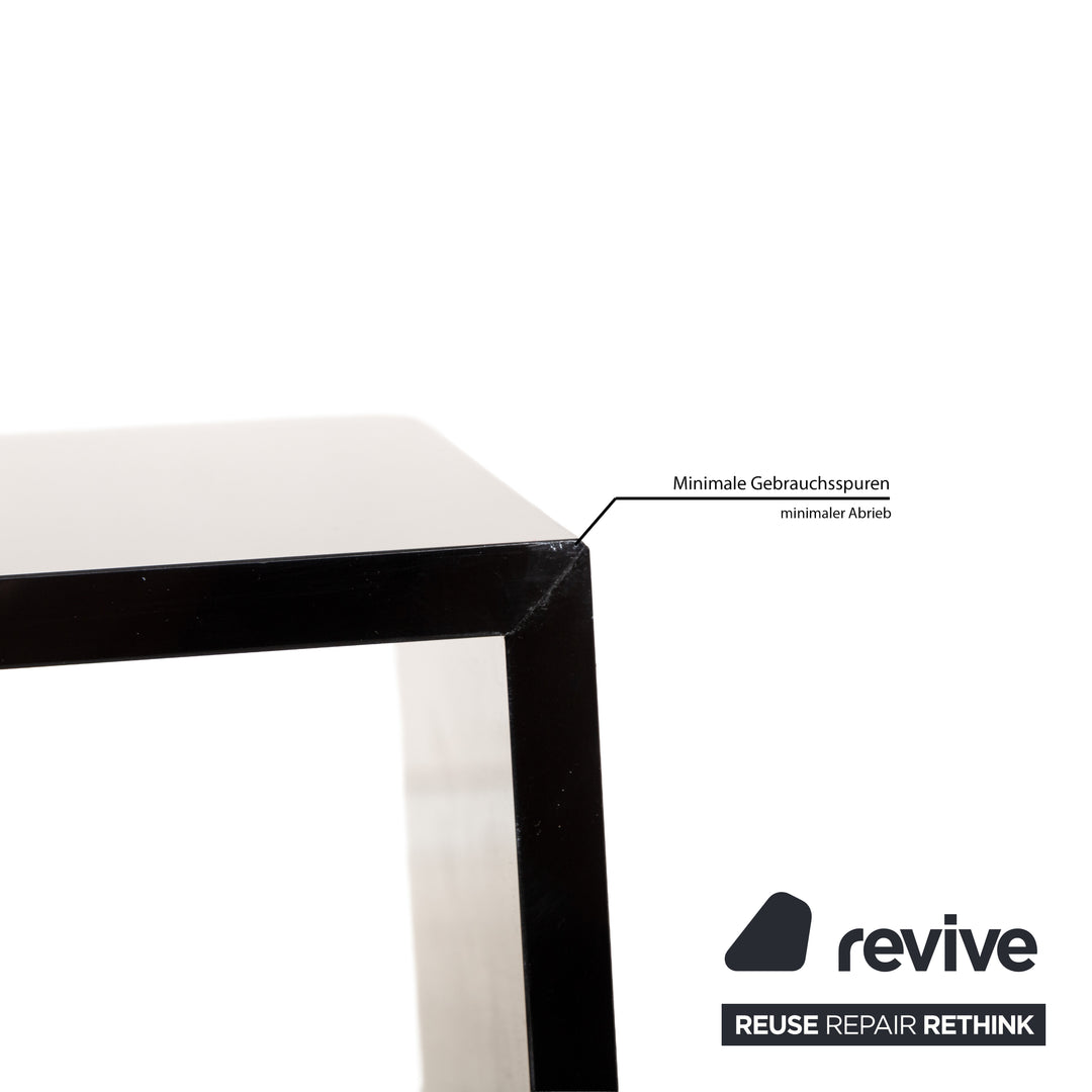 Ligne Roset Holz Sideboard Schwarz Hochglanz Lowboard