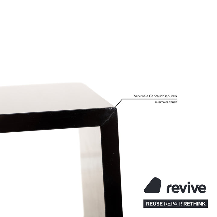 Ligne Roset Holz Sideboard Schwarz Hochglanz Lowboard