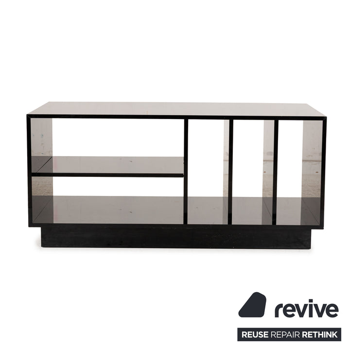 Ligne Roset Holz Sideboard Schwarz Hochglanz Lowboard