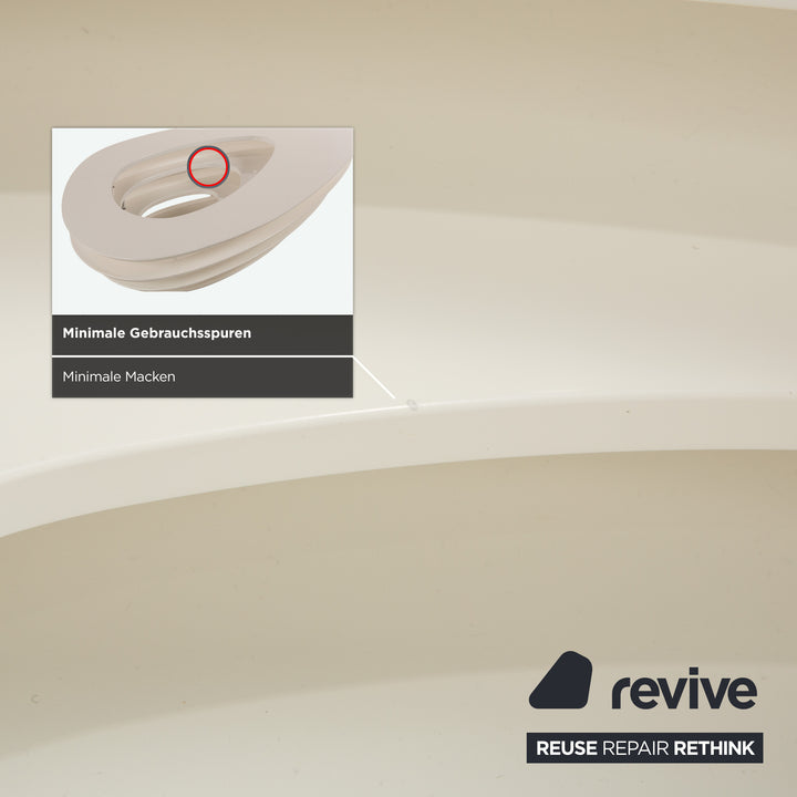 Ligne Roset Interstice wooden coffee table white