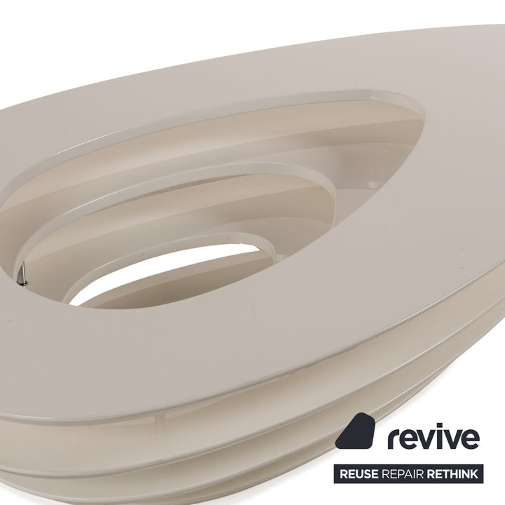 Ligne Roset Interstice wooden coffee table white