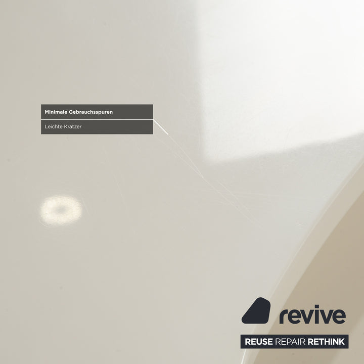 Ligne Roset Interstice wooden coffee table white