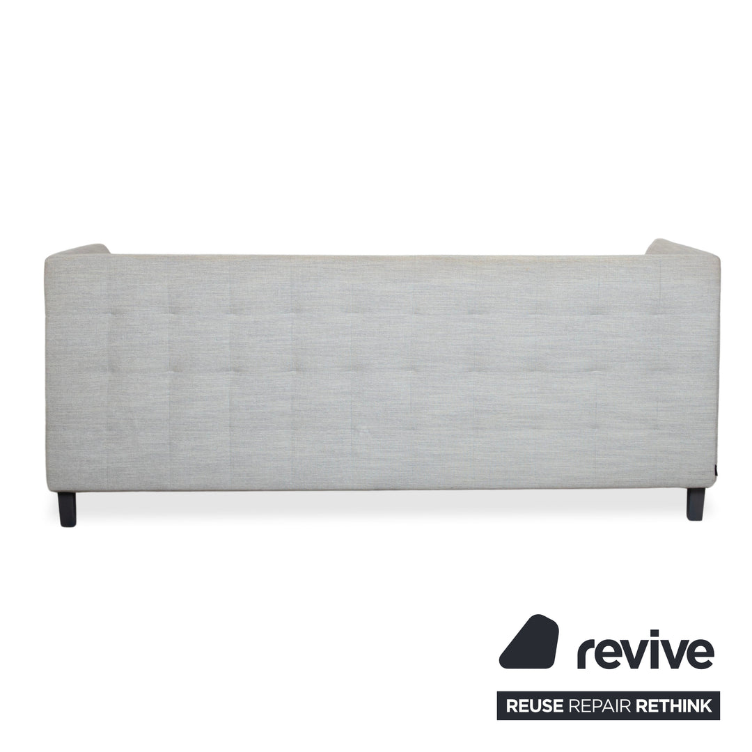 Ligne Roset MCD Stoff Dreisitzer Grau Beige Taupe Sofa Couch
