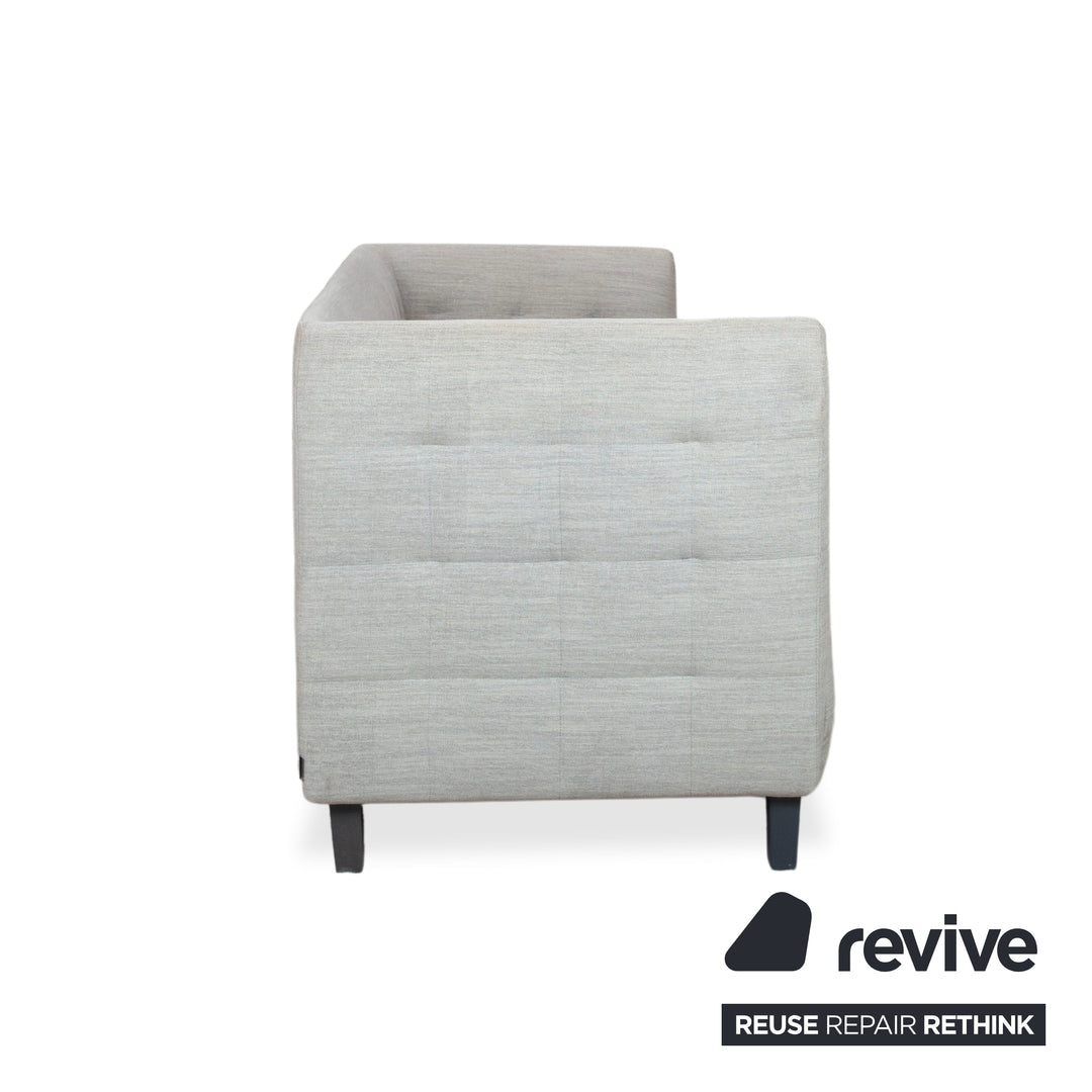 Ligne Roset MCD Stoff Dreisitzer Grau Beige Taupe Sofa Couch