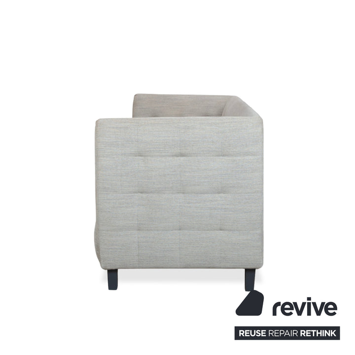 Ligne Roset MCD Stoff Dreisitzer Grau Beige Taupe Sofa Couch