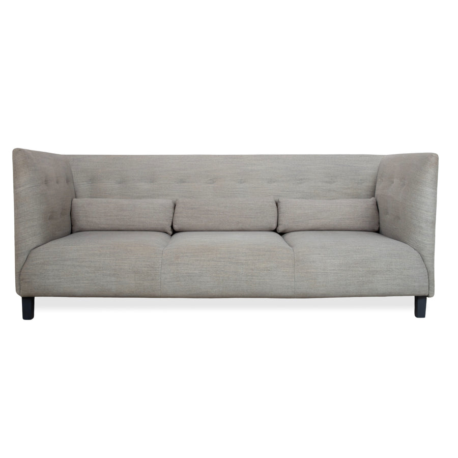 Ligne Roset MCD Stoff Dreisitzer Grau Beige Taupe Sofa Couch