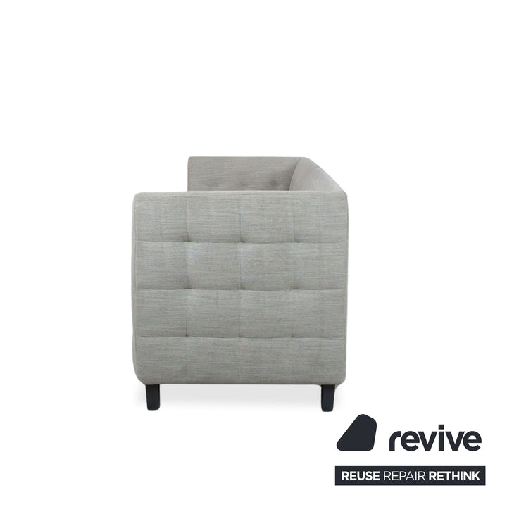 Ligne Roset MCD Stoff Dreisitzer Grau Beige Taupe Sofa Couch