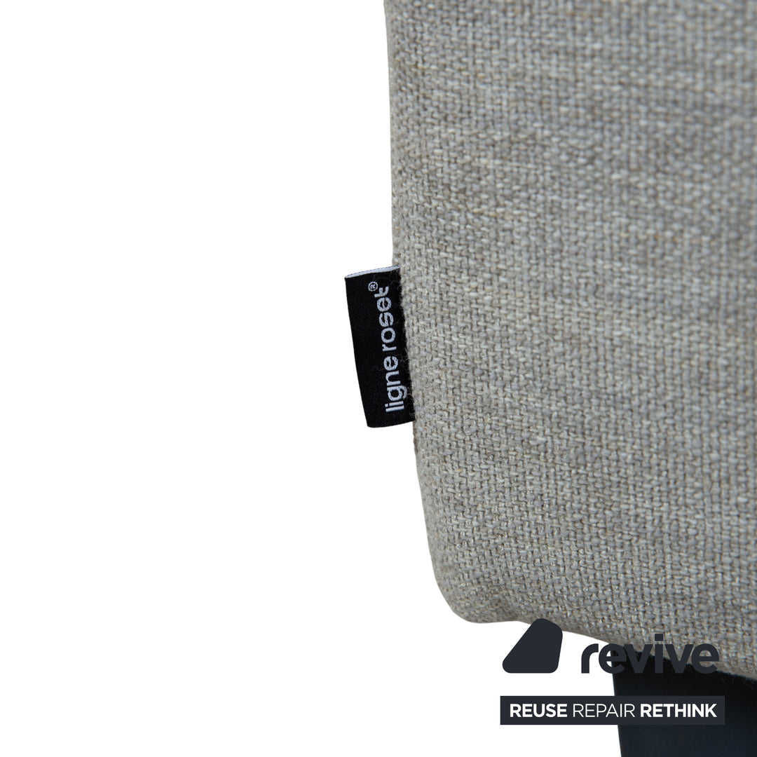 Ligne Roset MCD Stoff Dreisitzer Grau Beige Taupe Sofa Couch