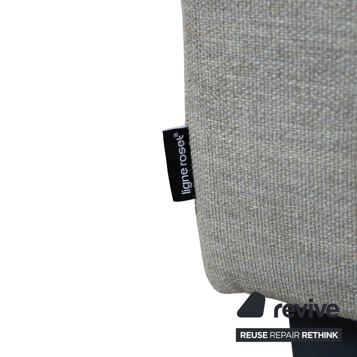 Ligne Roset MCD Stoff Dreisitzer Grau Beige Taupe Sofa Couch