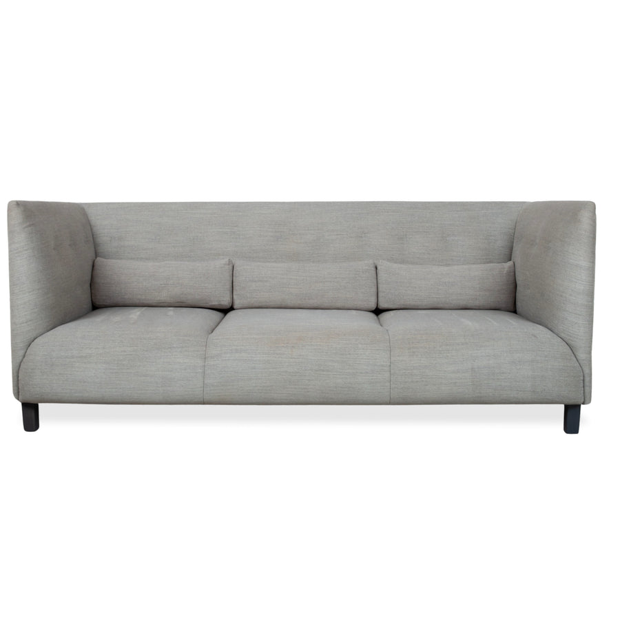 Ligne Roset MCD Stoff Dreisitzer Grau Beige Taupe Sofa Couch
