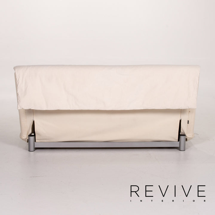 ligne roset Multy Creme Stoff Schlafsofa Dreisitzer Schlaffunktion Funktion Couch #13461