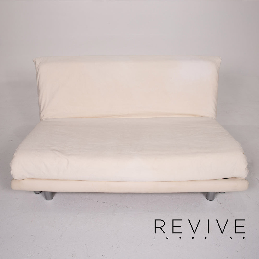 ligne roset Multy Creme Stoff Schlafsofa Dreisitzer Schlaffunktion Funktion Couch #13461