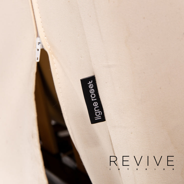 ligne roset Multy Creme Stoff Schlafsofa Dreisitzer Schlaffunktion Funktion Couch #13461