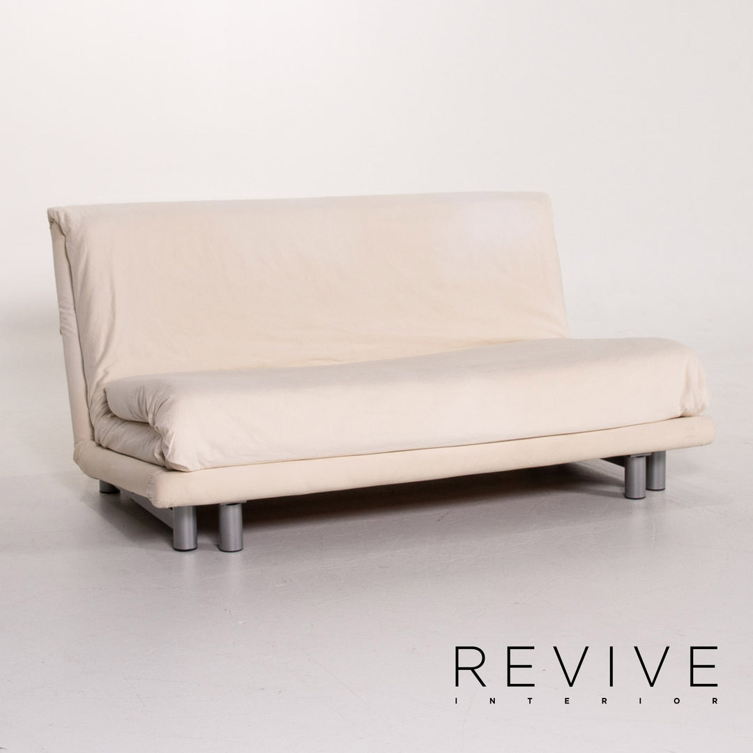 ligne roset Multy Creme Stoff Schlafsofa Dreisitzer Schlaffunktion Funktion Couch #13461