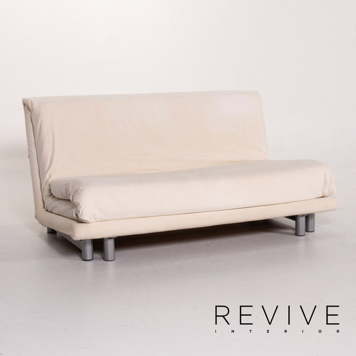 ligne roset Multy Creme Stoff Schlafsofa Dreisitzer Schlaffunktion Funktion Couch #13461